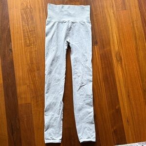 Gray Free People Leggings